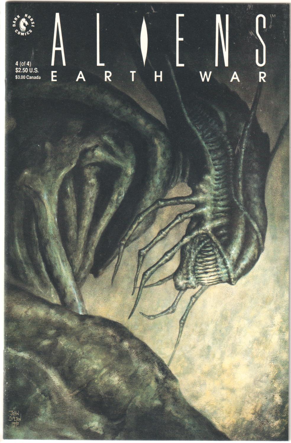 ALIENS EARTH WAR 1-4 COMPLETE SET