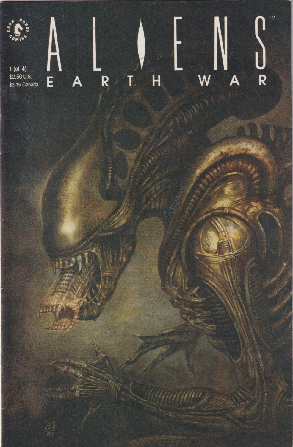 ALIENS EARTH WAR 1-4 COMPLETE SET