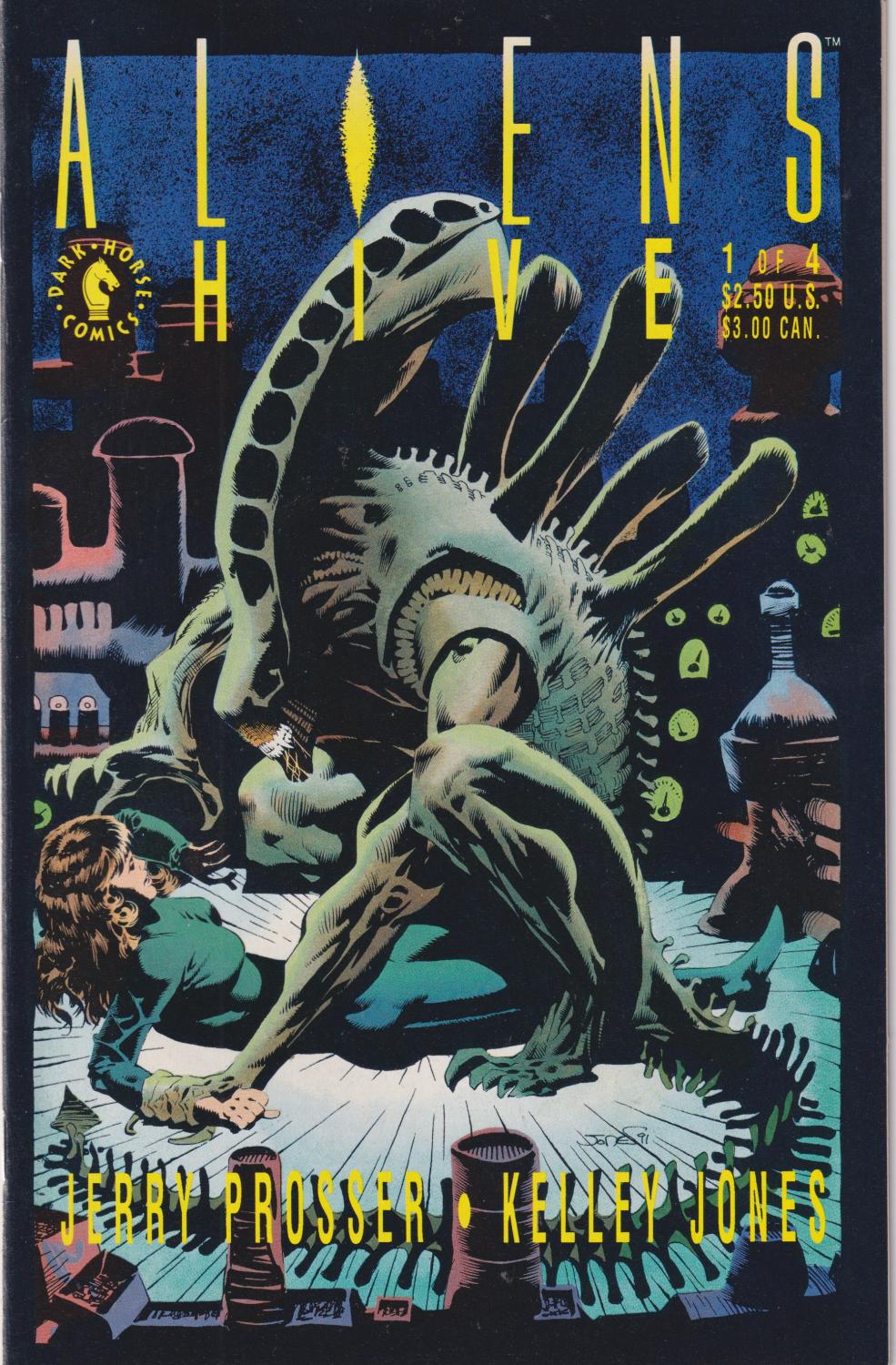 ALIENS HIVE #1-4 1992 COMPLETE SET