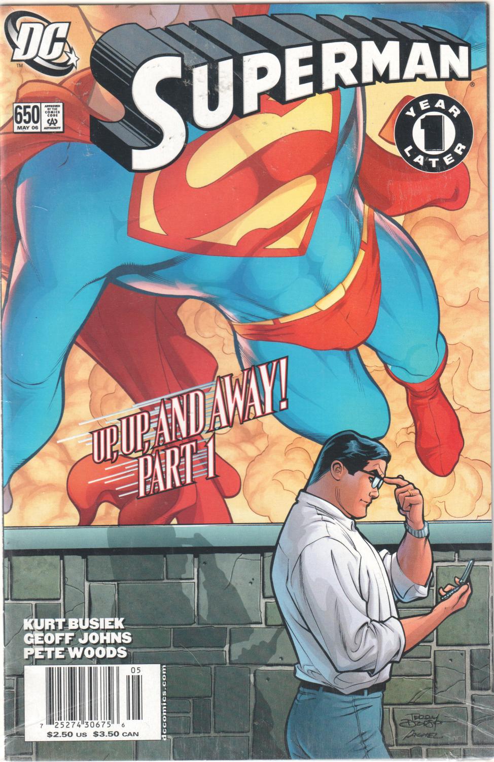 SUPERMAN UP, UP AND AWAY SIX PART COMPLETE SET