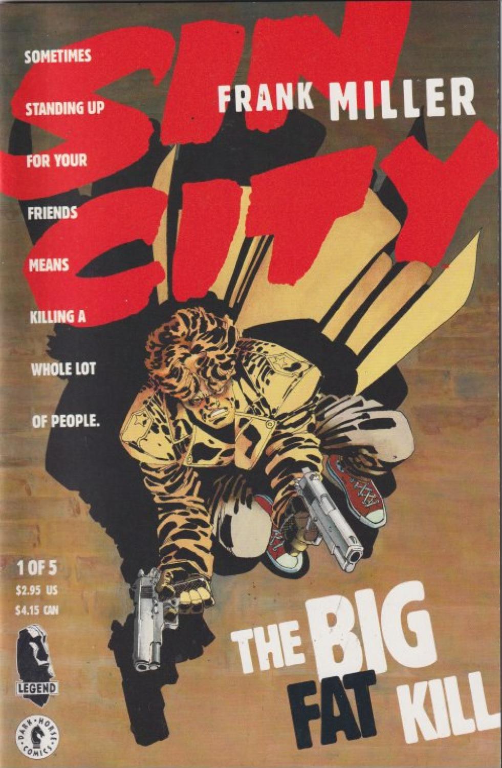 SIN CITY THE BIG FAT KILL 1-5 COMPLETE SET