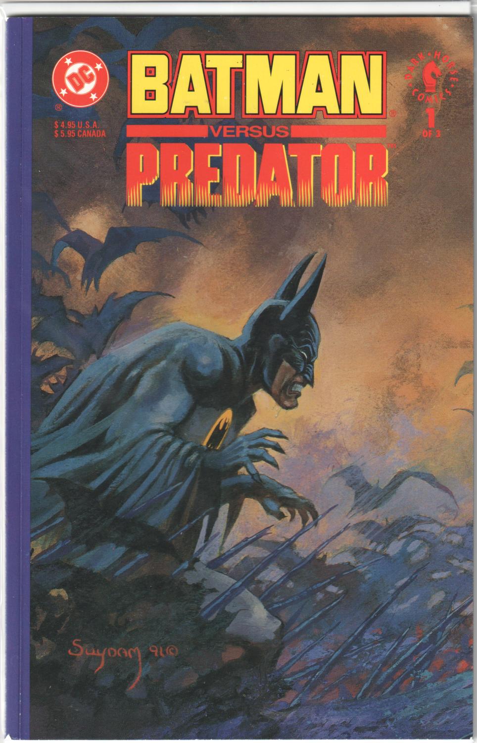 BATMAN VERSUS PREDATOR 1-3 DELUXE EDITION COMPLETE SET