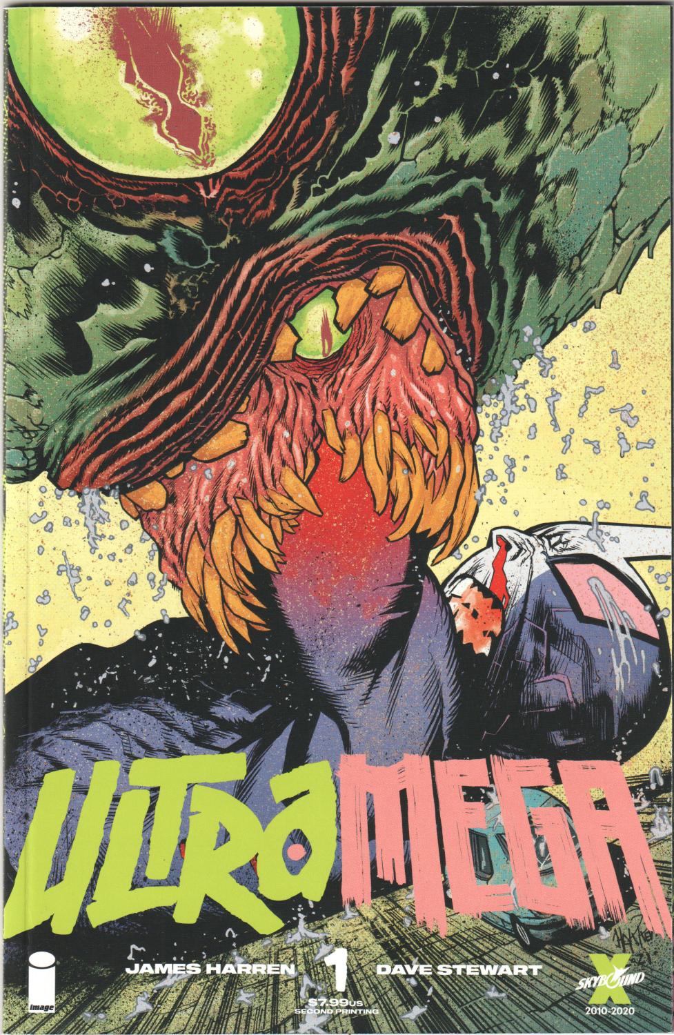 ULTRAMEGA BY JAMES HARREN #1 CVR A HARREN 2ND PTG