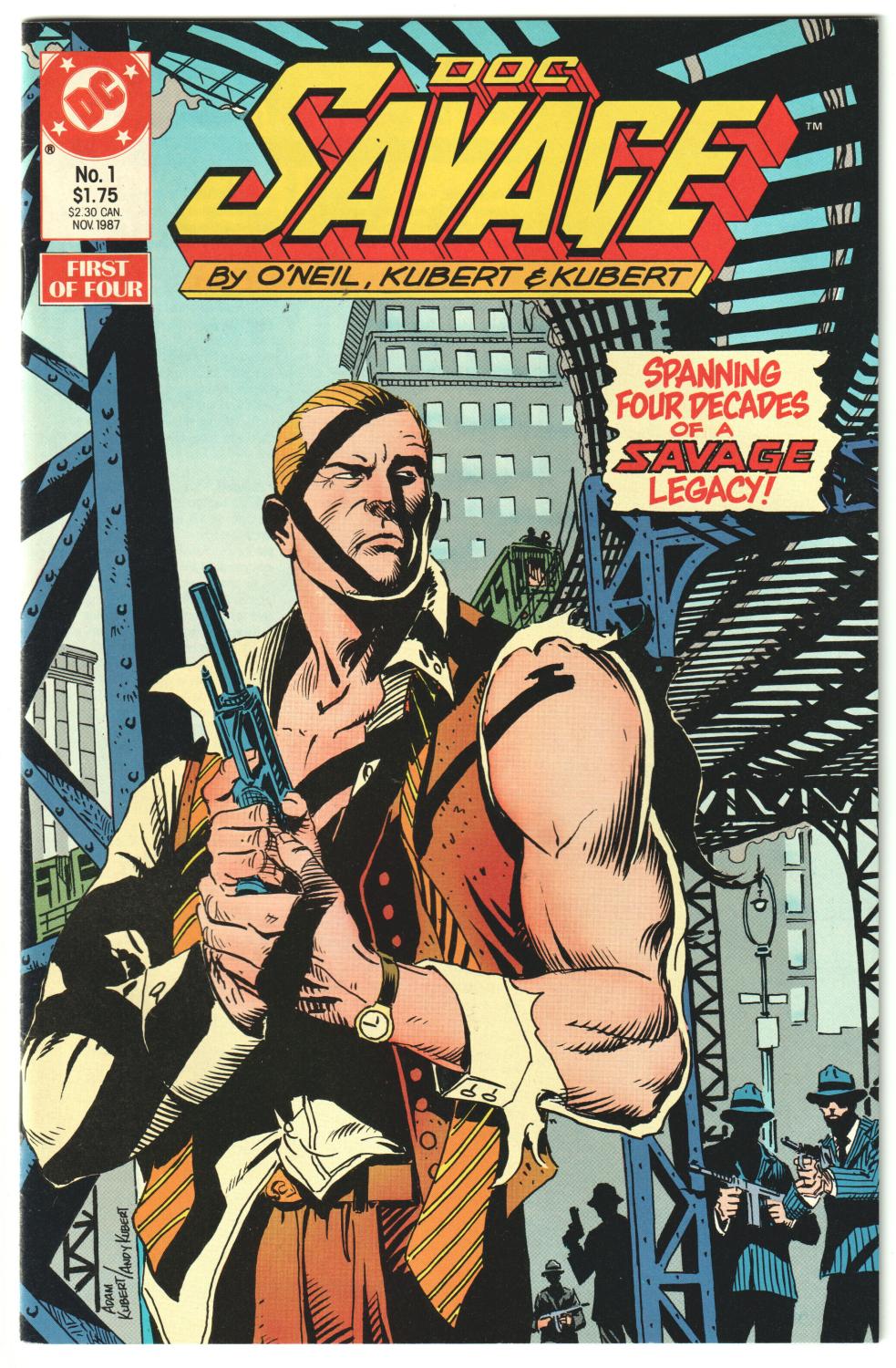 DOC SAVAGE #1-4 1988 COMPLETE SET