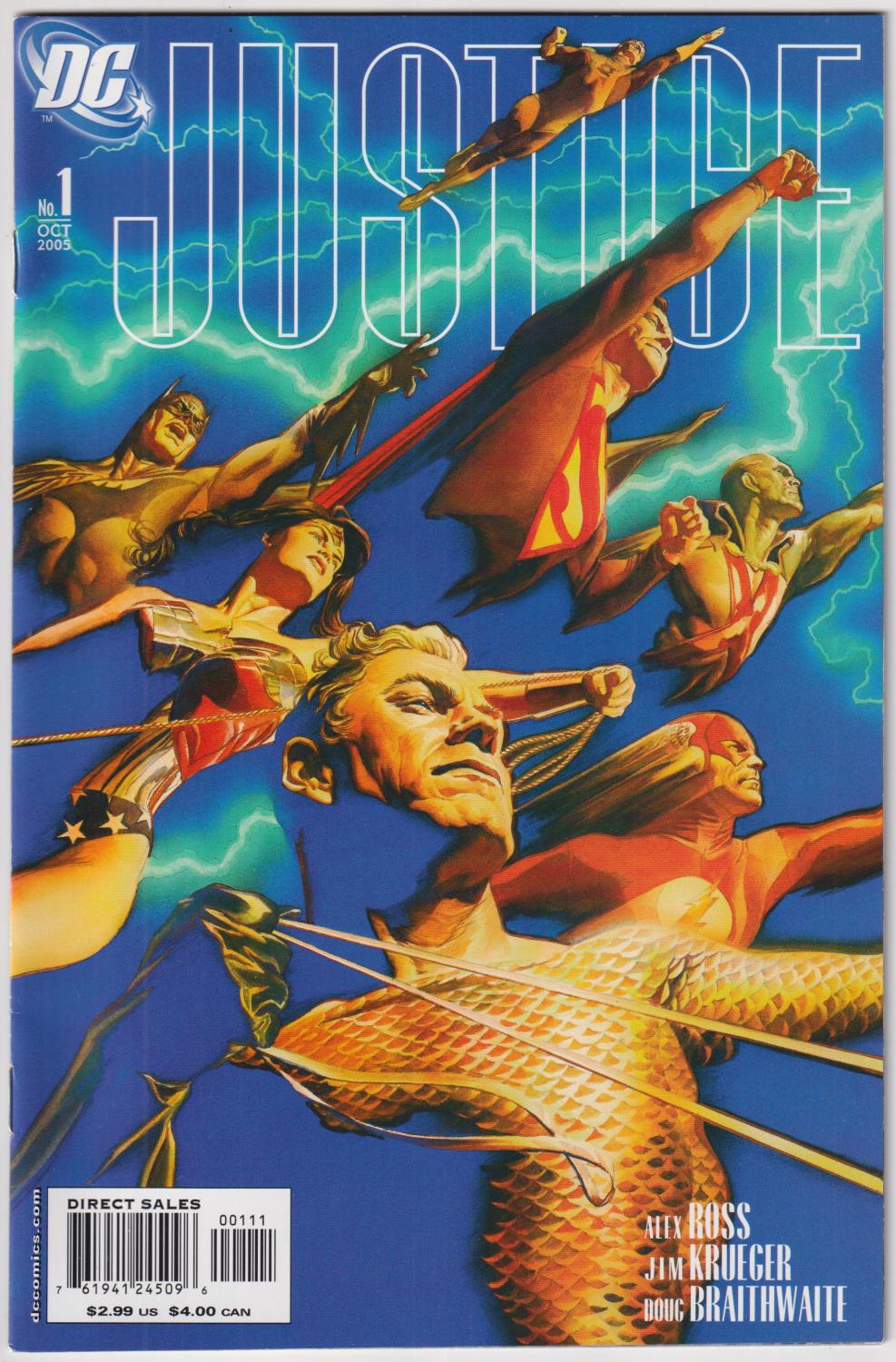 JUSTICE by ALEX ROSS 1-12 COMPLETE SET