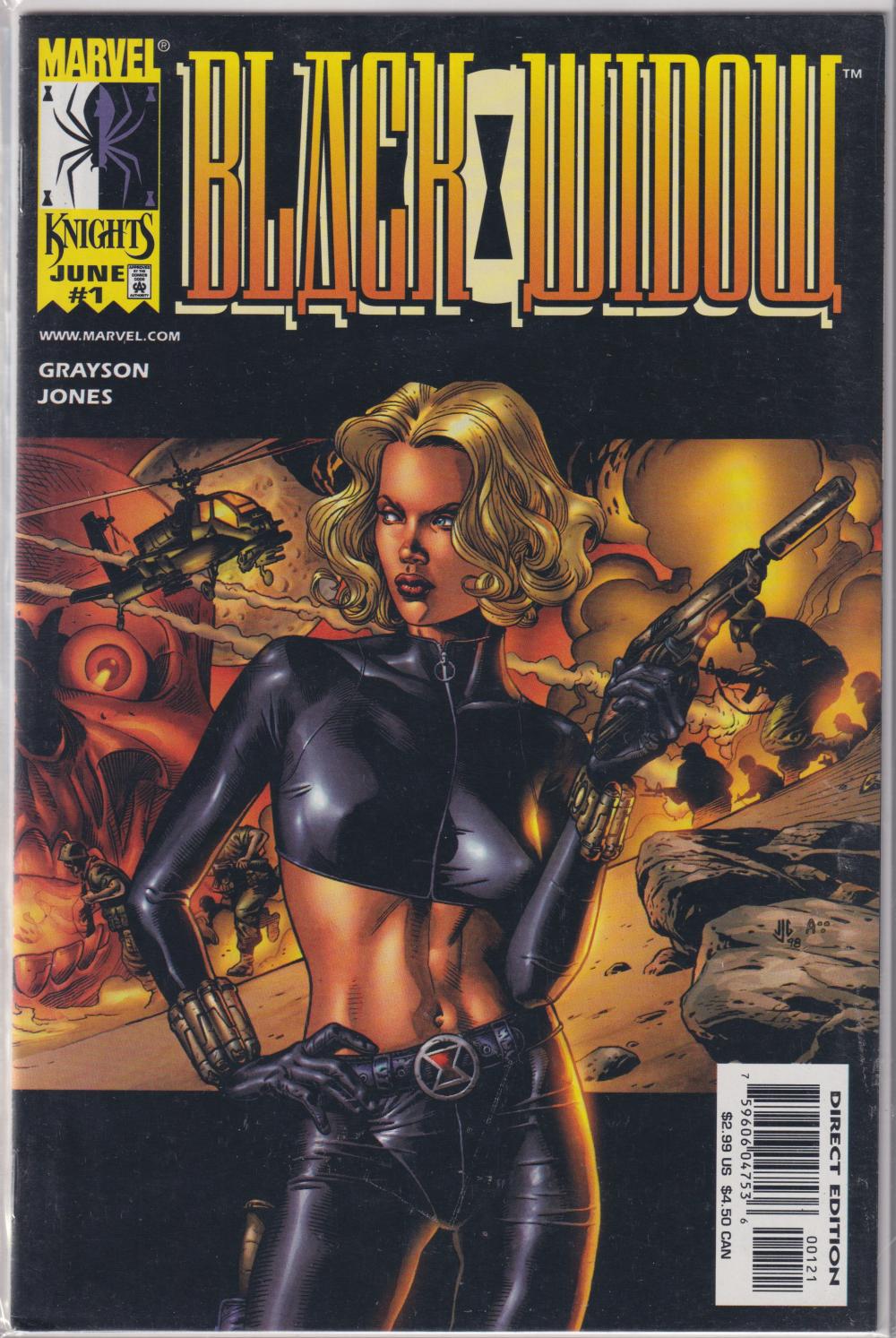 BLACK WIDOW by DEVIN GRAYSON and J.G. JONES 1-3 #1 YELENA VARIANT COVER COMPLETE SET