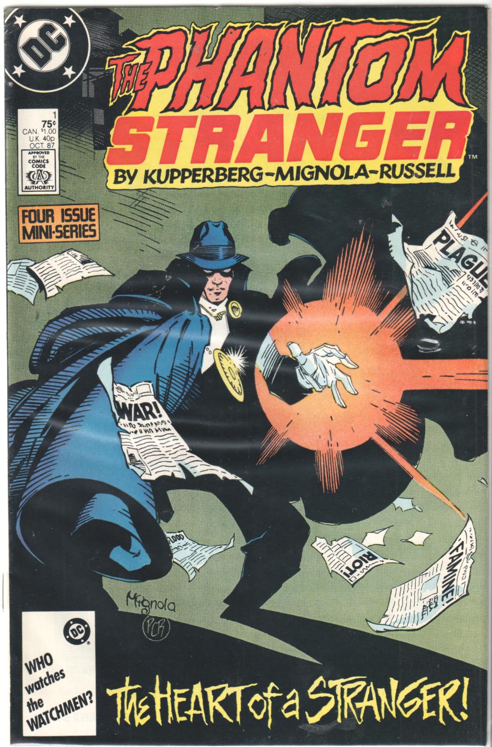 PHANTOM STRANGER #1-4 HEART OF A STRANGER COMPLETE SET