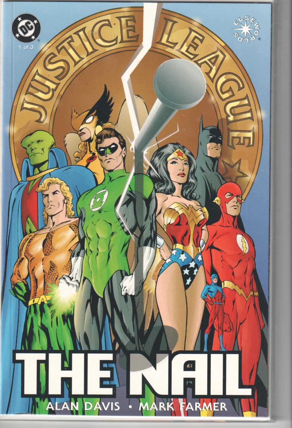 JUSTICE LEAGUE THE NAIL 1-3 COMPLETE SET