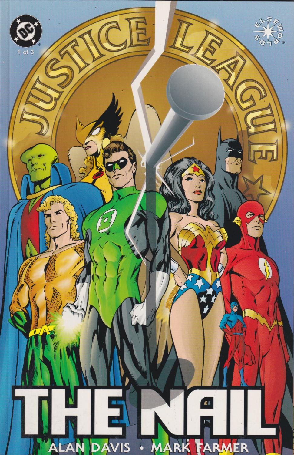 JUSTICE LEAGUE THE NAIL 1-3 COMPLETE SET