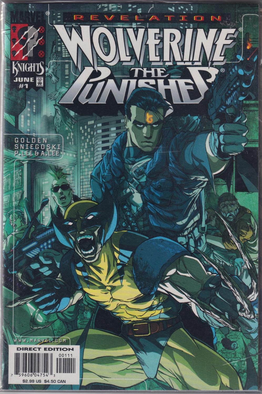 WOLVERINE PUNISHER REVELATIONS 1-4 COMPLETE SET MARVEL 1999