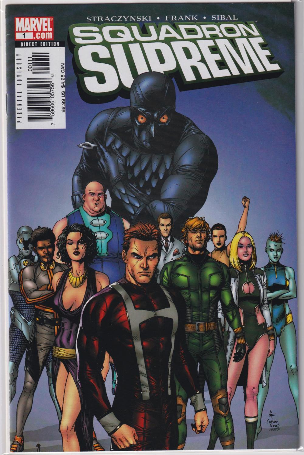 SQUADRON SUPREME #1-7 COMPLETE SET