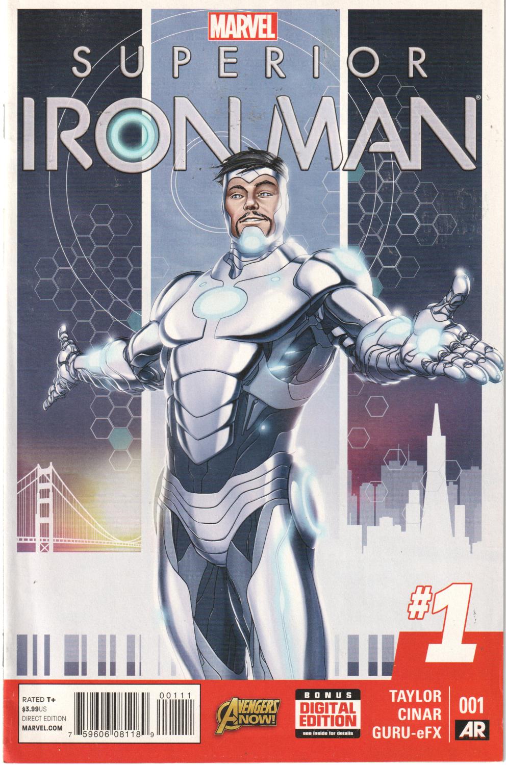 SUPERIOR IRON MAN #1-9 COMPLETE SET