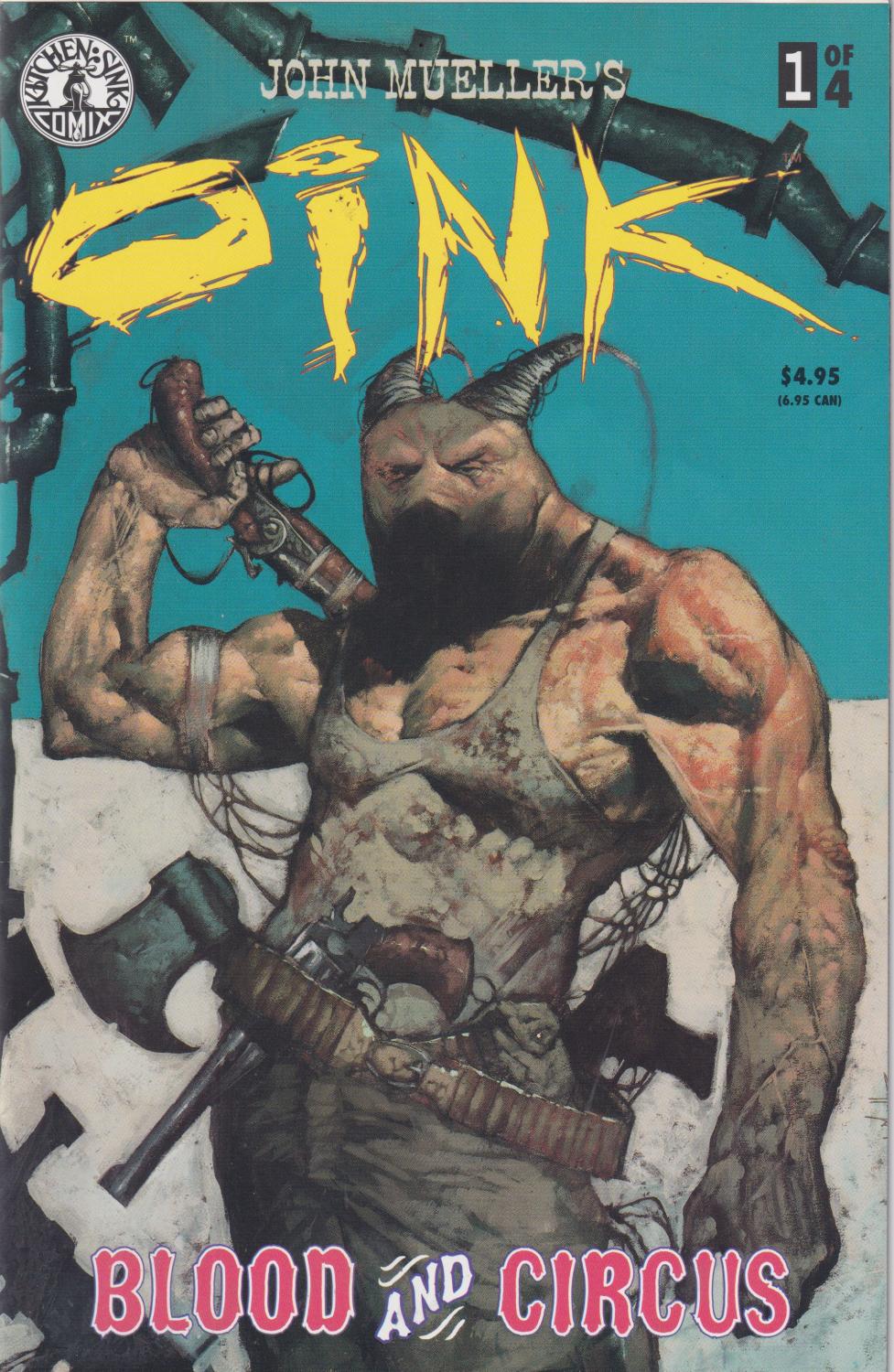 OINK BLOOD AND CIRCUS 1-4 COMPLETE SET