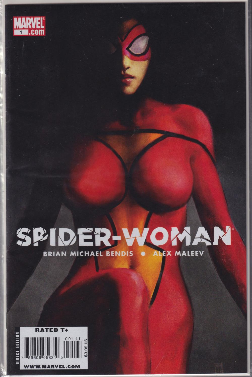 SPIDER-WOMAN 1-7 COMPLETE SET MARVEL 2009