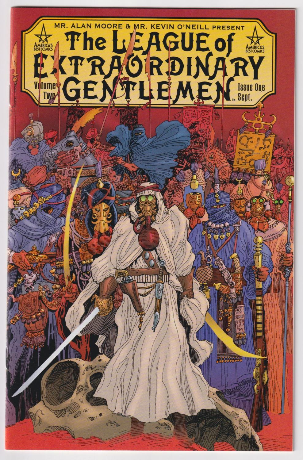 LEAGUE OF EXTRAORDINARY GENTLEMEN VOL. 2 #1-6 COMPLETE SET