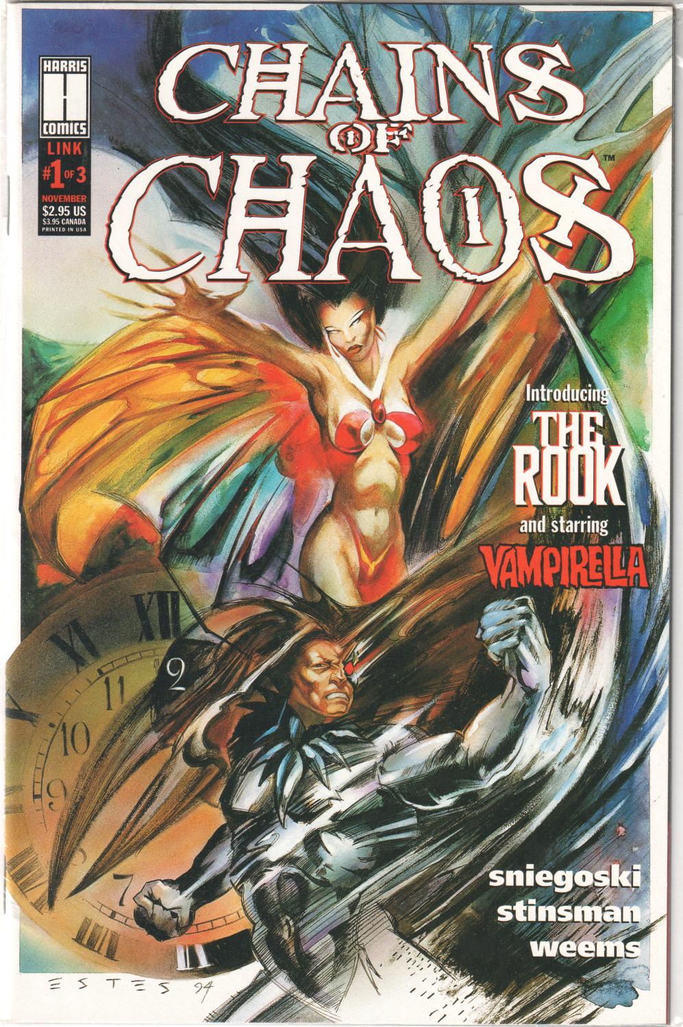 CHAINS OF CHAOS #1-3 COMPLETE SET