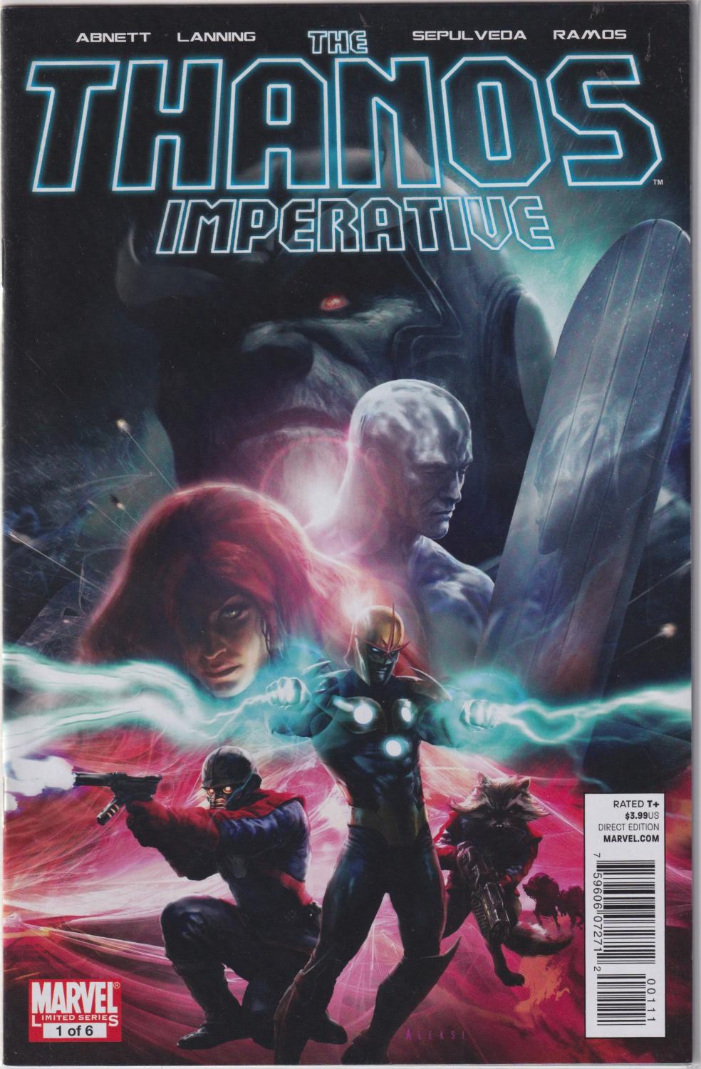 THANOS IMPERATIVE 1-6 AND IGNITION ONE-SHOT COMPLETE SET