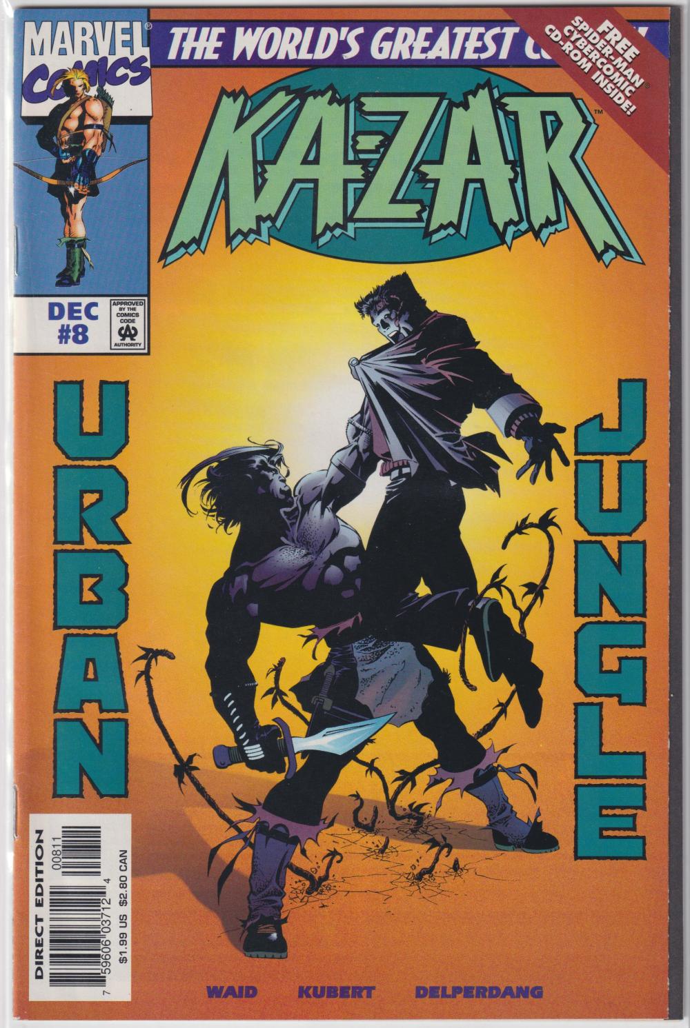 KA-ZAR #8-14 URBAN JUNGLE AND AFTERMATH COMPLETE SET