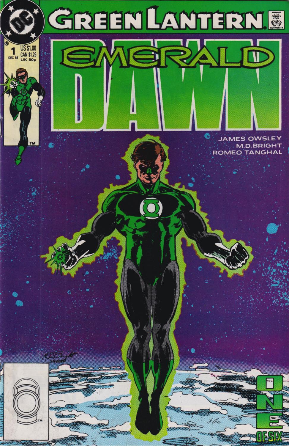 GREEN LANTERN EMERALD DAWN #1-6 COMPLETE SET