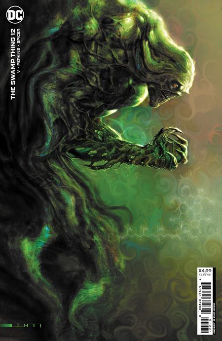 SWAMP THING #12 CVR B LIAM SHARP CARD STOCK VAR
