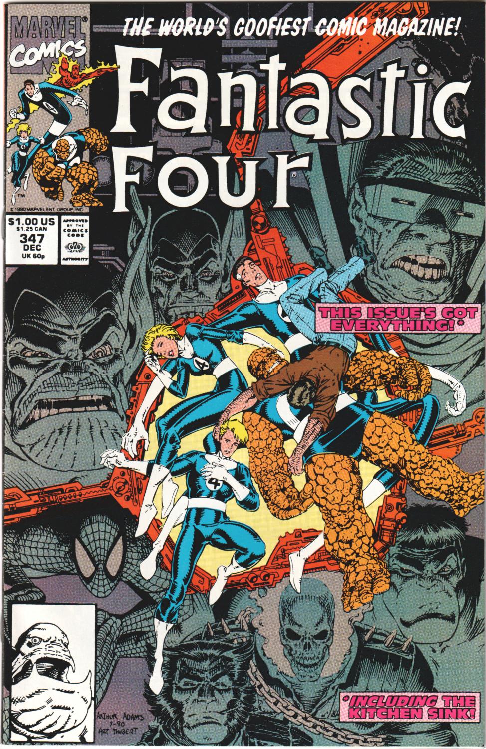 FANTASTIC FOUR 347-349 COMPLETE SET THE OTHER FANTASTIC FOUR