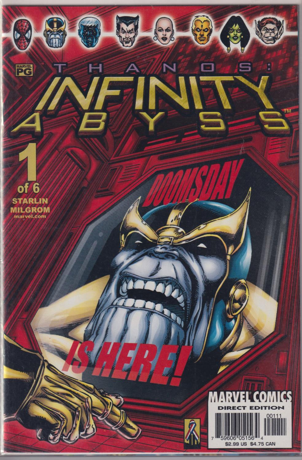 THANOS INFINITY ABYSS 1-6 COMPLETE SET