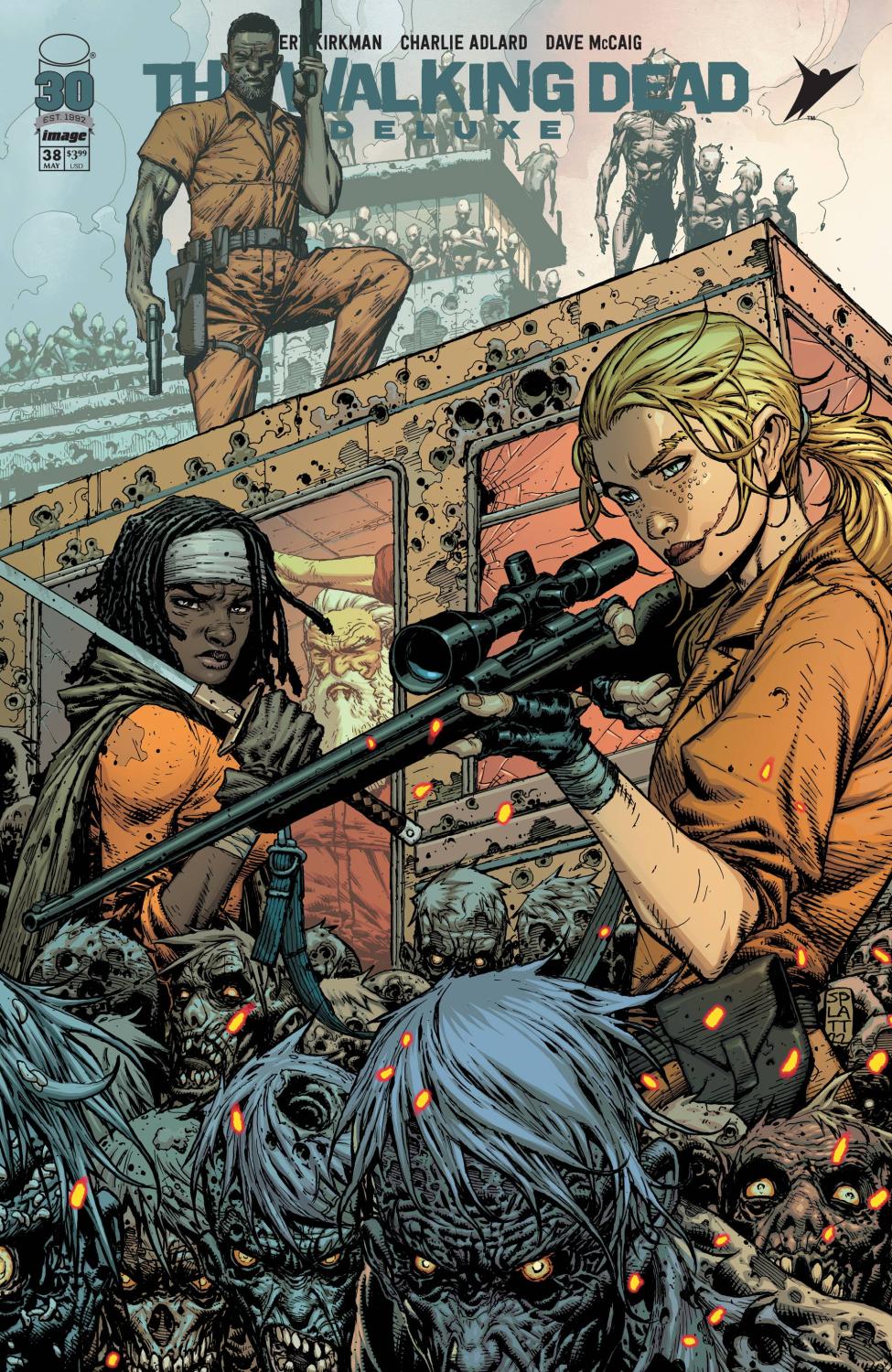 WALKING DEAD DLX #38 CVR C PLATT & MCCAIG