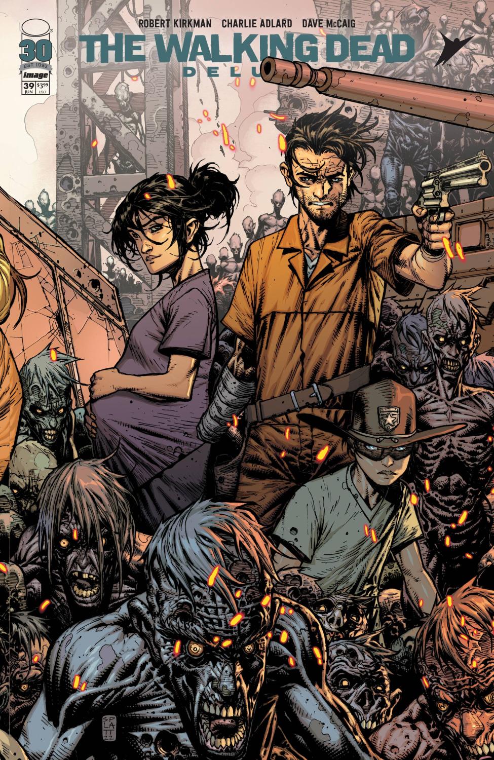WALKING DEAD DLX #39 CVR C PLATT & MCCAIG