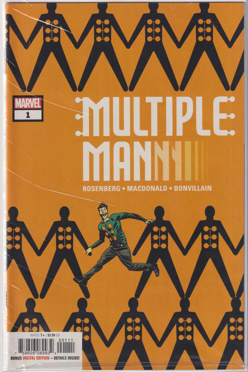 MULTIPLE MAN 1-5 COMPLETE SET