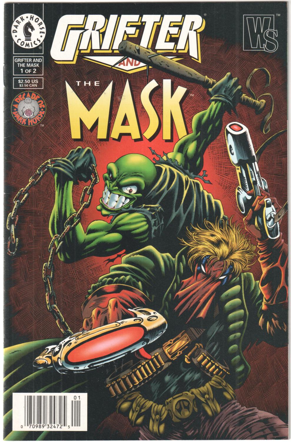 GRIFTER & THE MASK #1-2 DARK HORSE 1996 COMPLETE SET