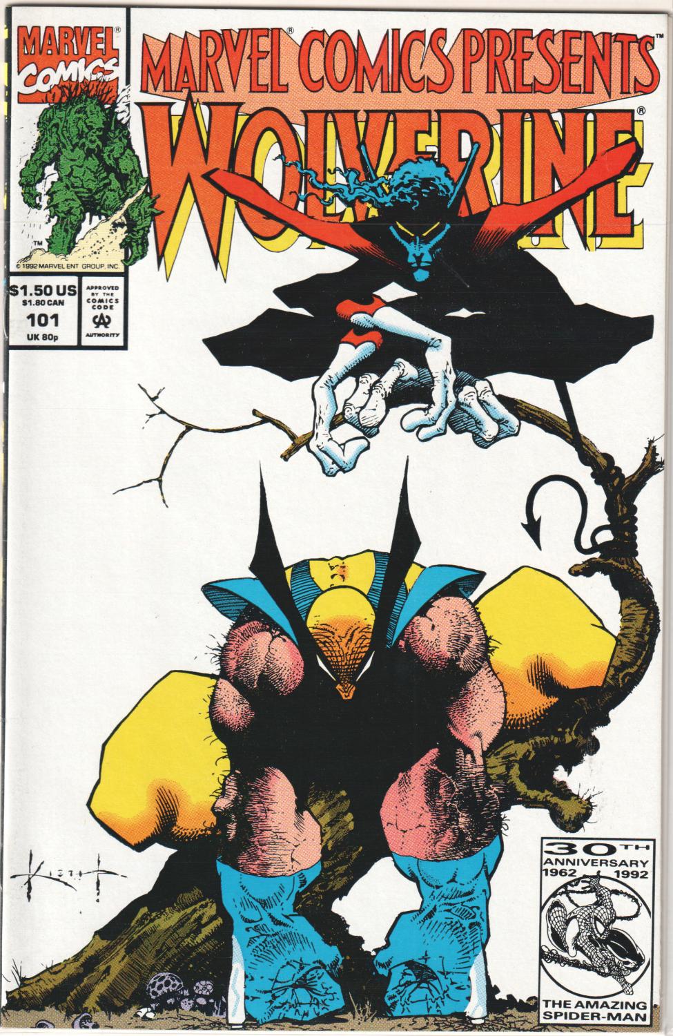 WOLVERINE AND NIGHTCRAWLER in MALE BONDING MCP 101-108 COMPLETE SET