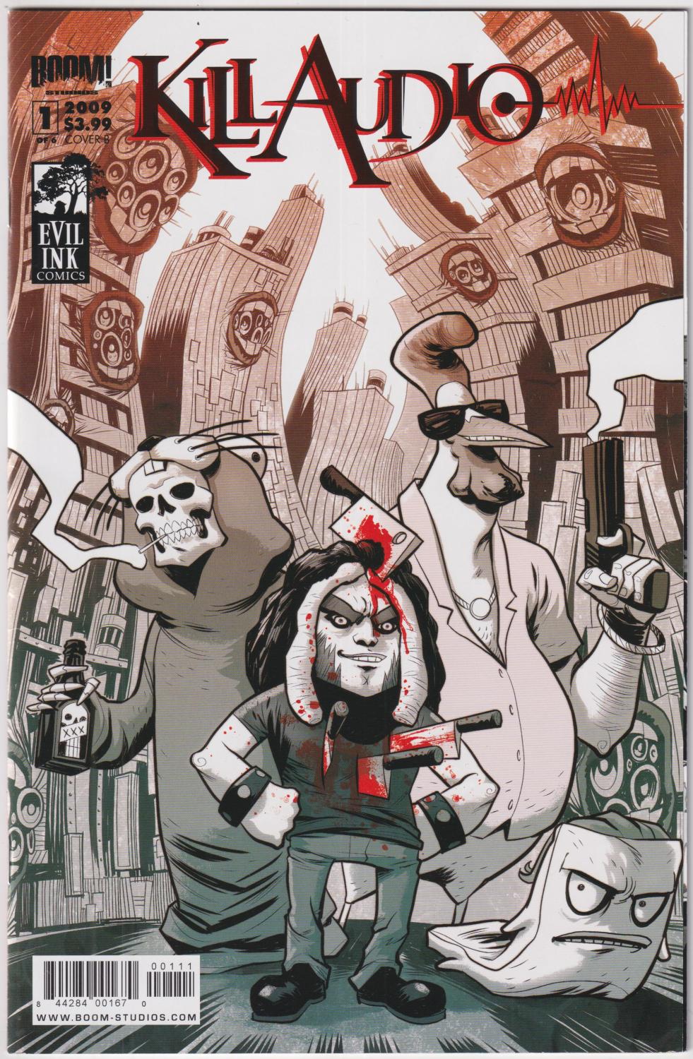 KILL AUDIO 1-6 COMPLETE SET