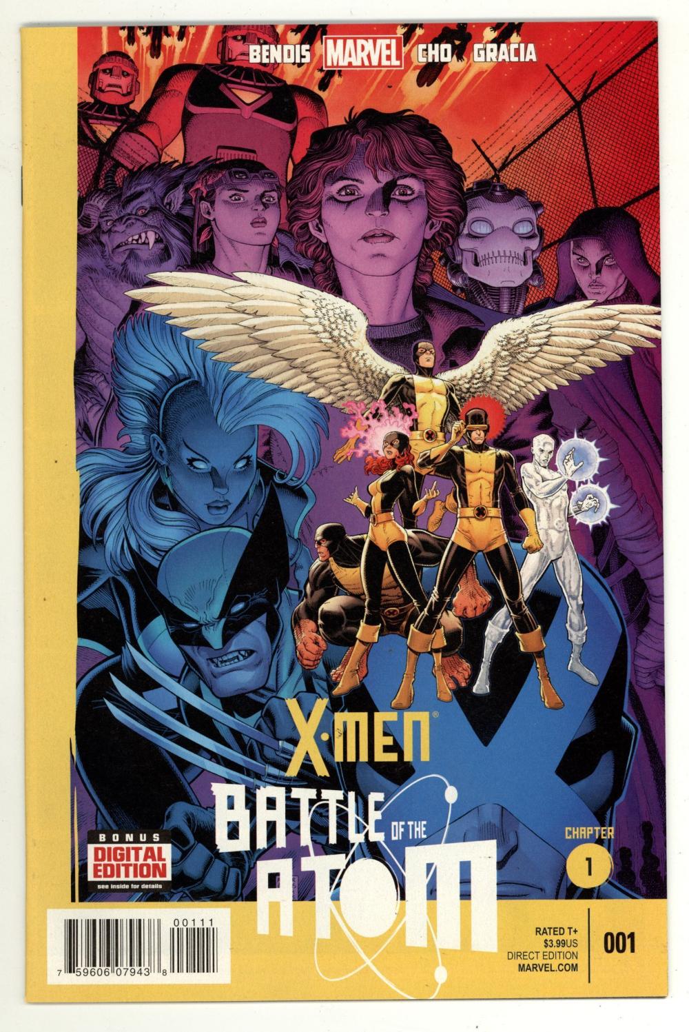 X-MEN BATTLE OF THE ATOM TEN PART COMPLETE SET