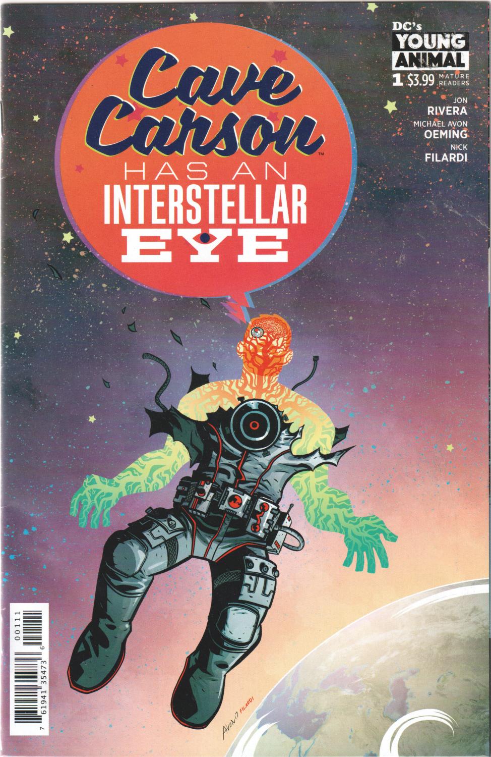 CAVE CARSON HAS AN INTERSTELLAR EYE 1-6 COMPLETE SET