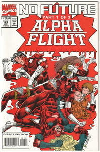 ALPHA FLIGHT NO FUTURE 128-130 COMPLETE SET