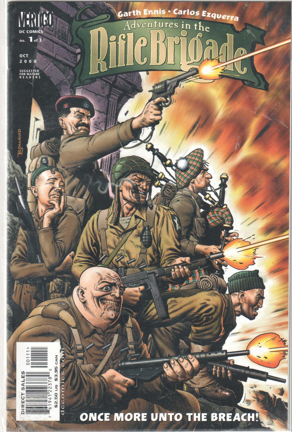 ADVENTURES IN THE RIFLE BRIGADE 1-3 COMPLETE SET