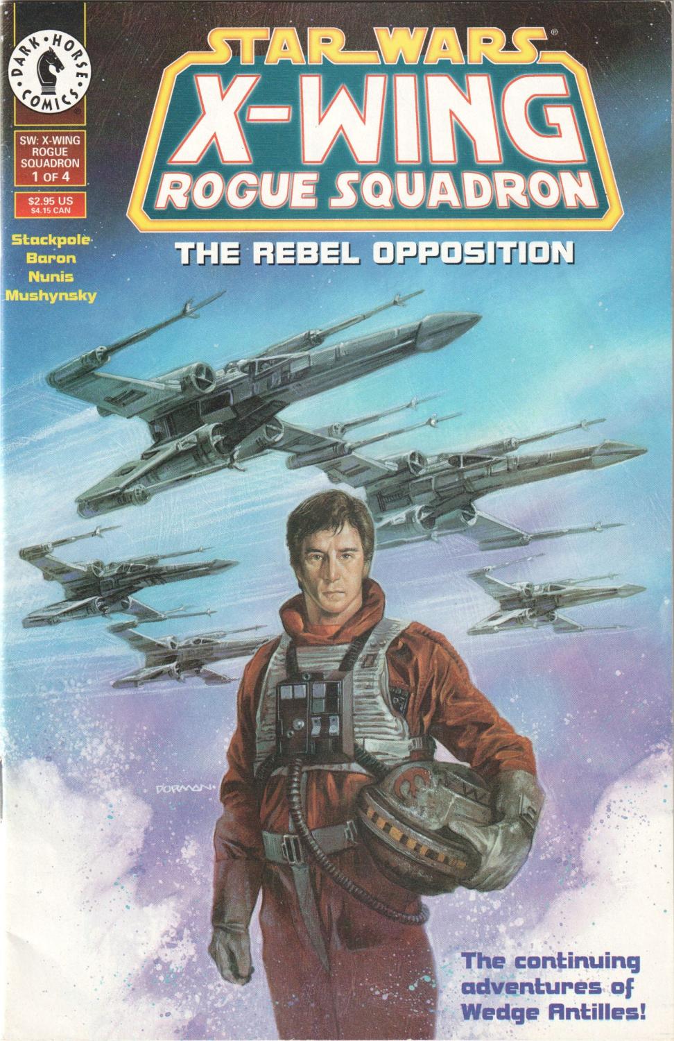 STAR WARS X-WING ROGUE SQUADRON REBEL OPPOSITION 1-4 COMPLETE SET