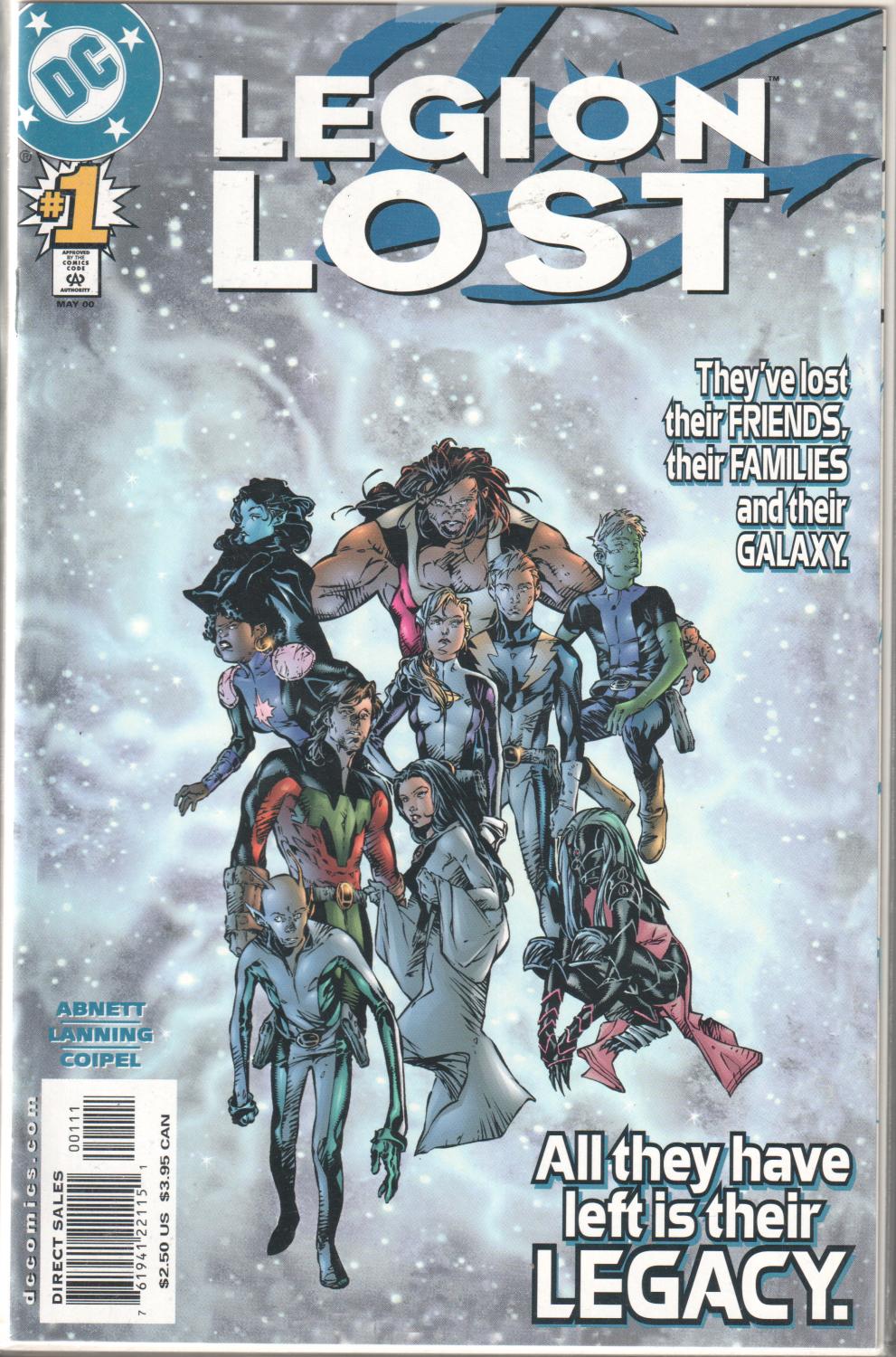 LEGION LOST 1-12 COMPLETE SET