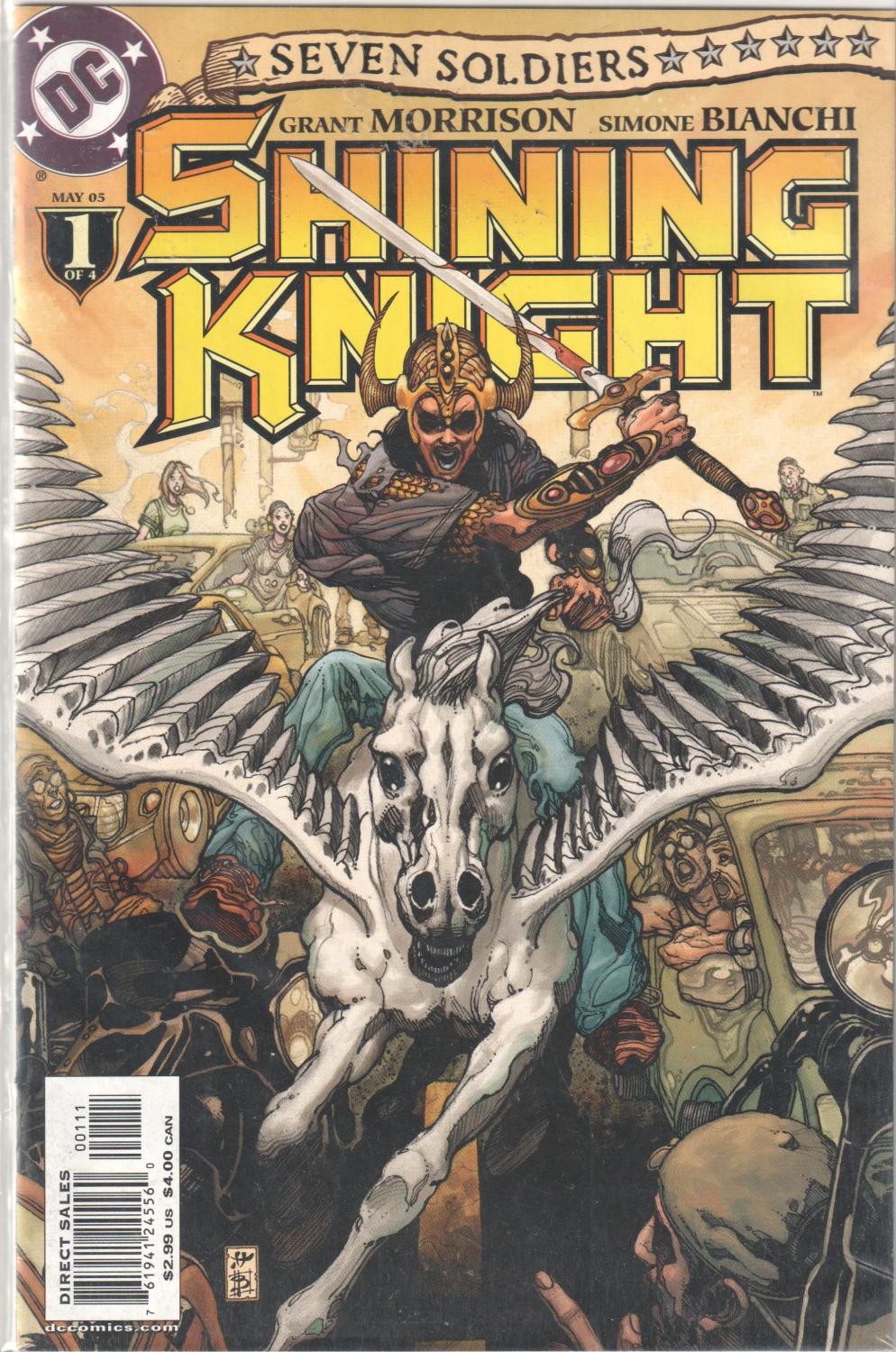 SEVEN SOLDIERS SHINING KNIGHT #1-4 COMPLETE SET