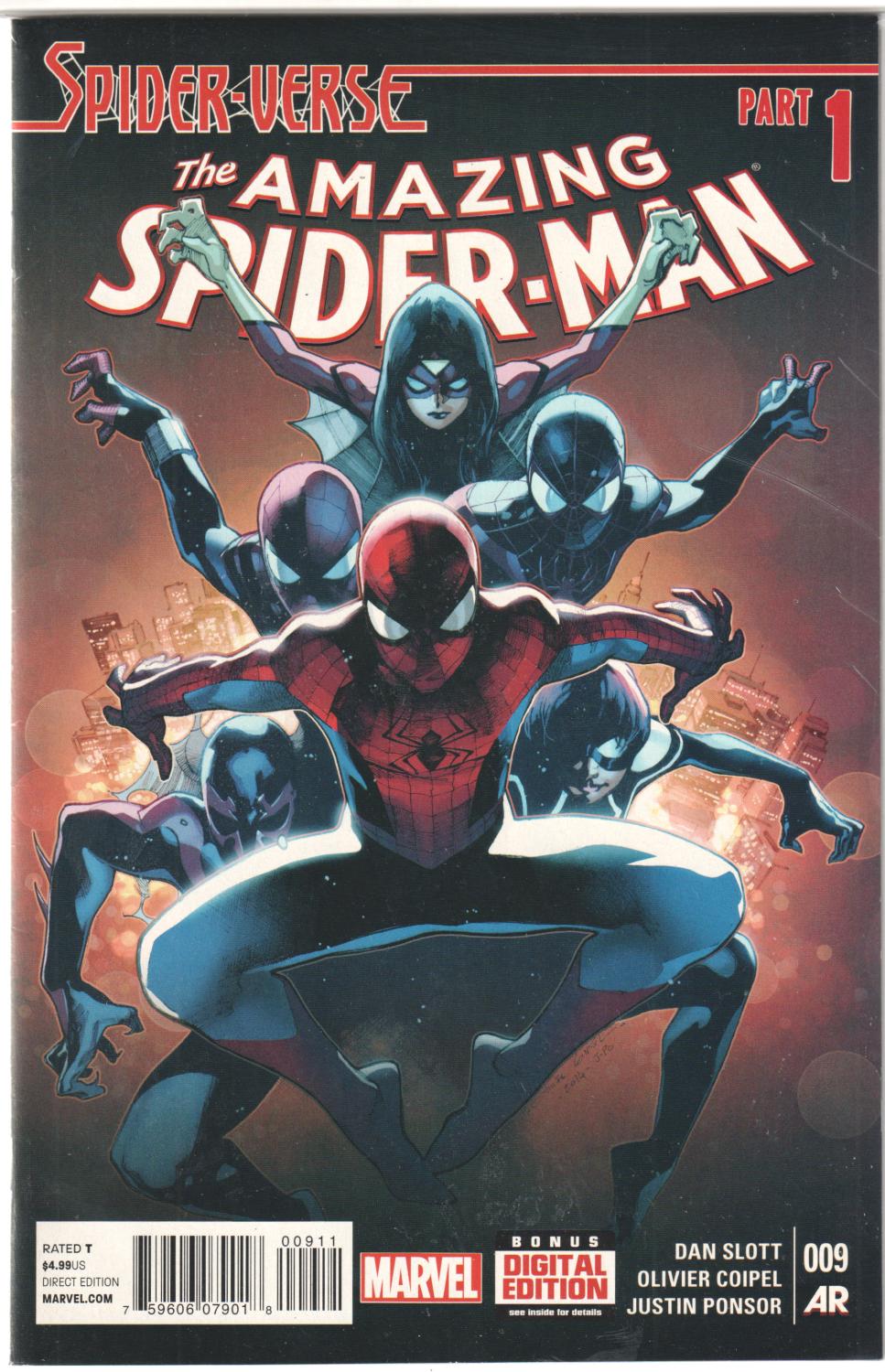 AMAZING SPIDER-MAN #9-15 SPIDER-VERSE 1999 COMPLETE SET
