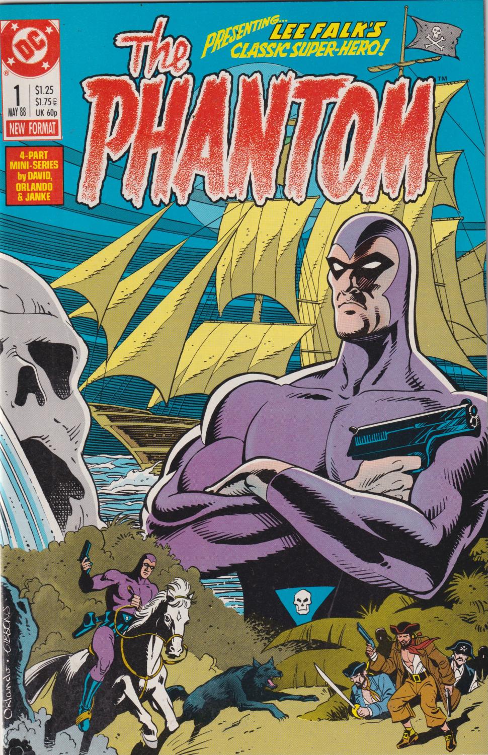 THE PHANTOM #1-4 DC 1988 COMPLETE SET