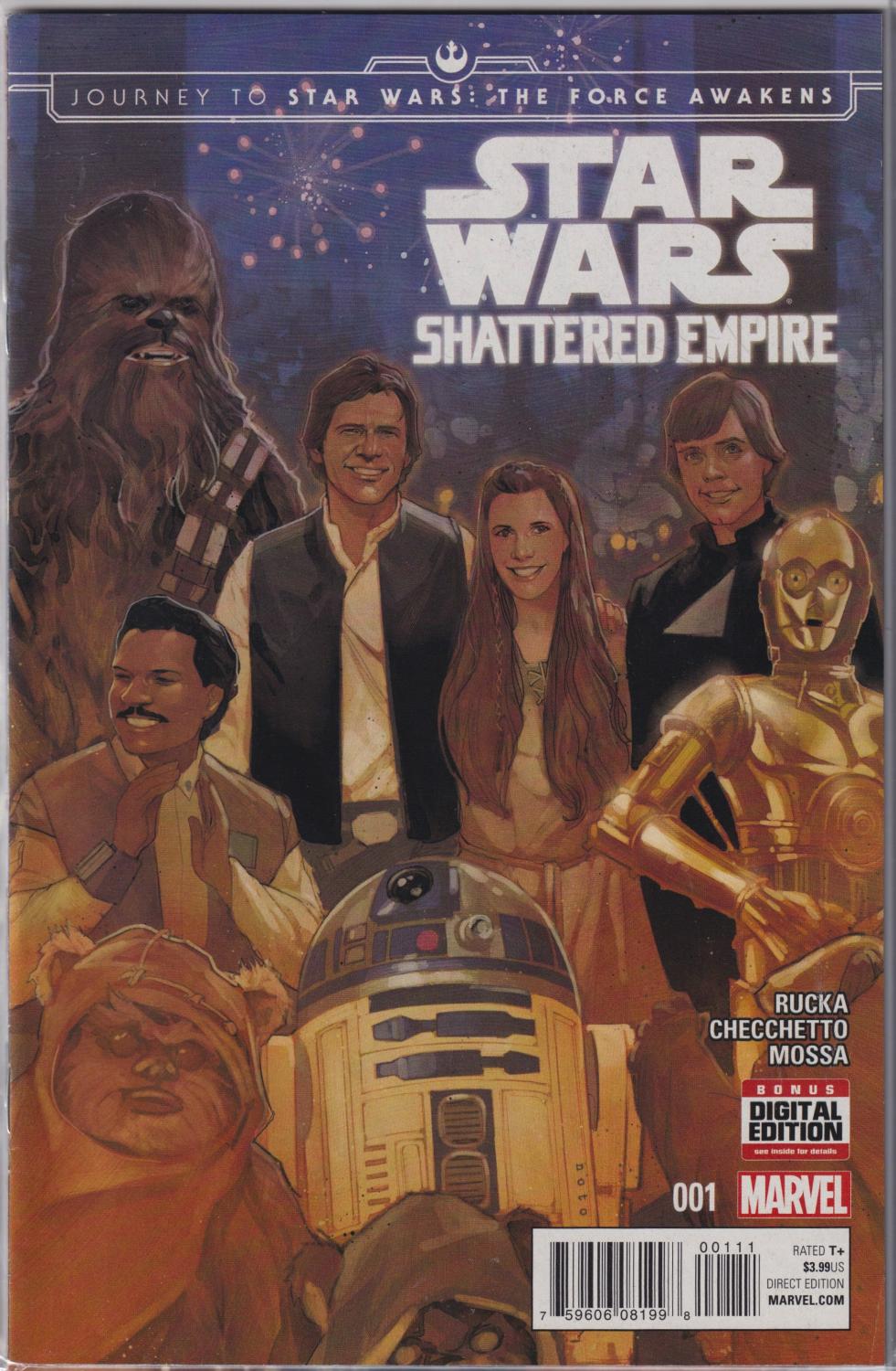 STAR WARS SHATTERED EMPIRE #1-4 COMPLETE SET