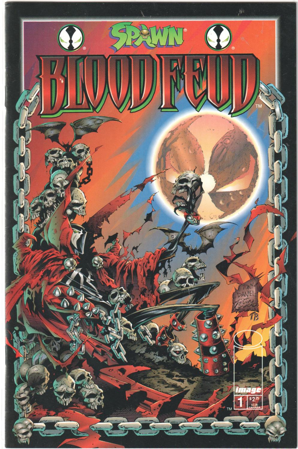 SPAWN BLOOD FEUD 1-4 COMPLETE SET