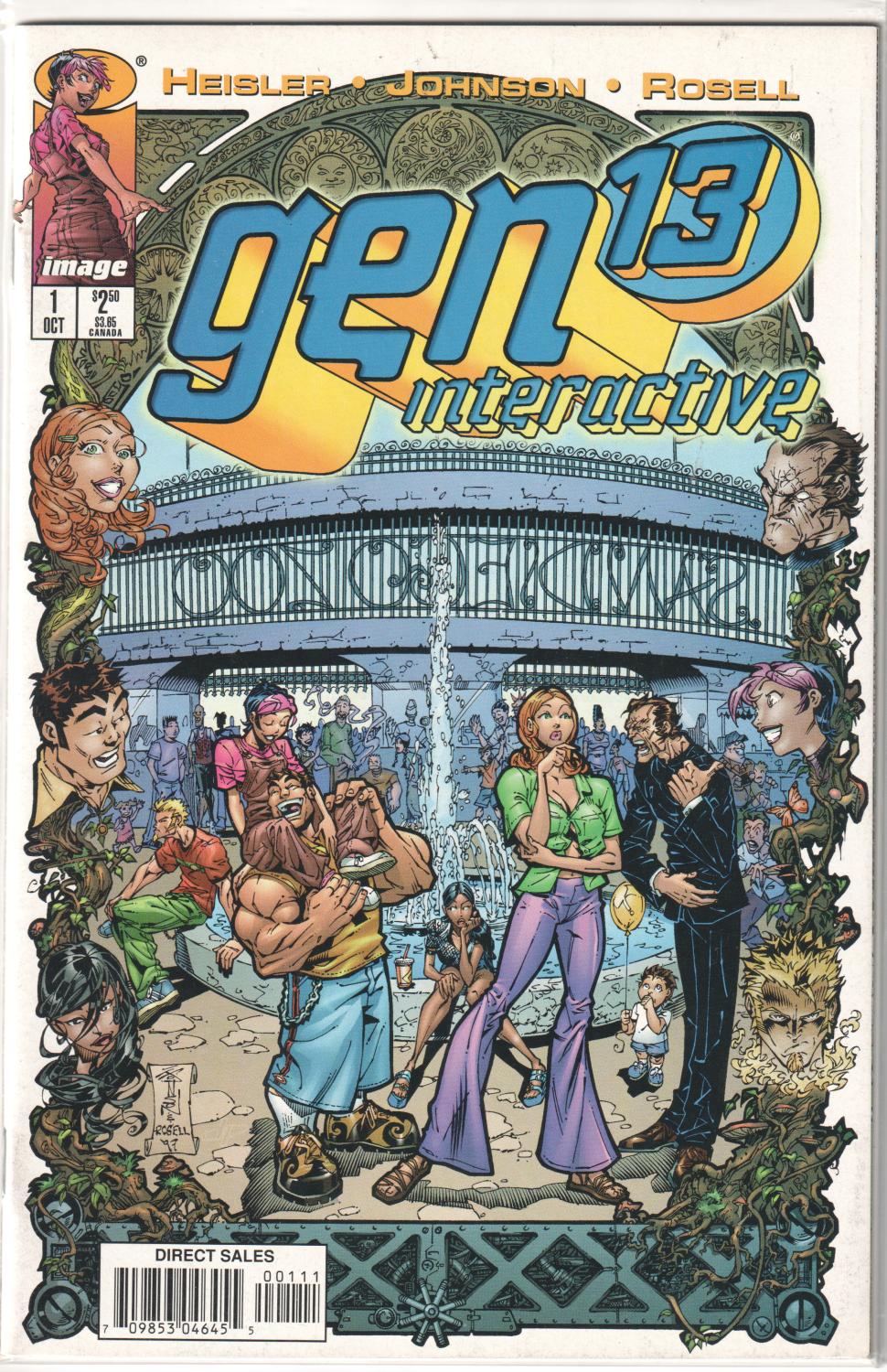 GEN 13 INTERACTIVE #1-3 COMPLETE SET