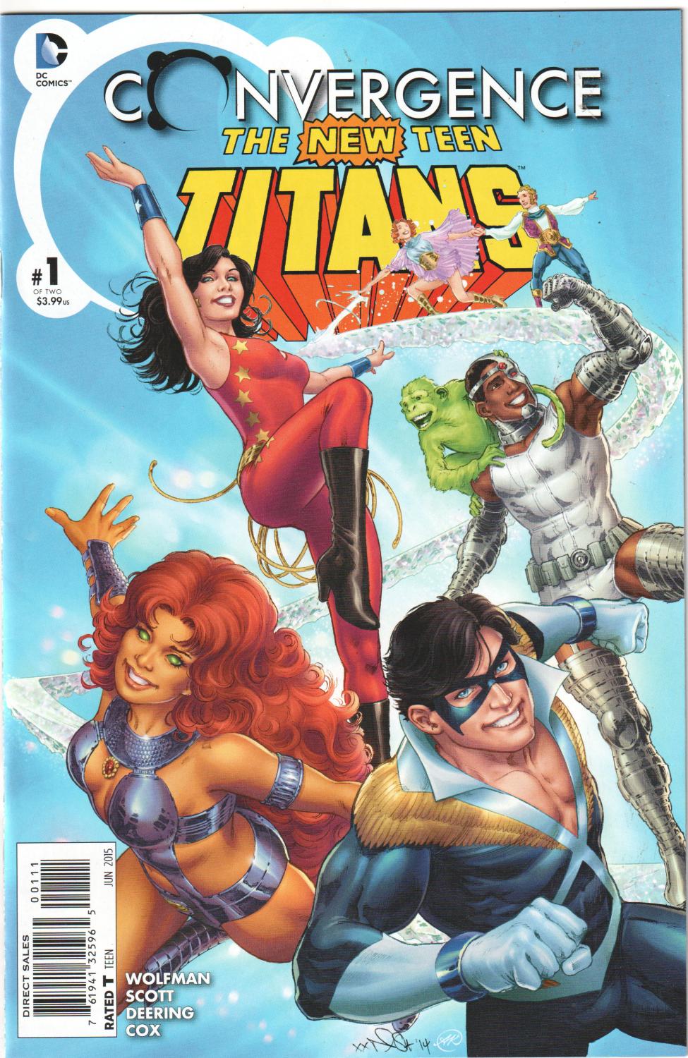 CONVERGENCE NEW TEEN TITANS 1-2 COMPLETE SET