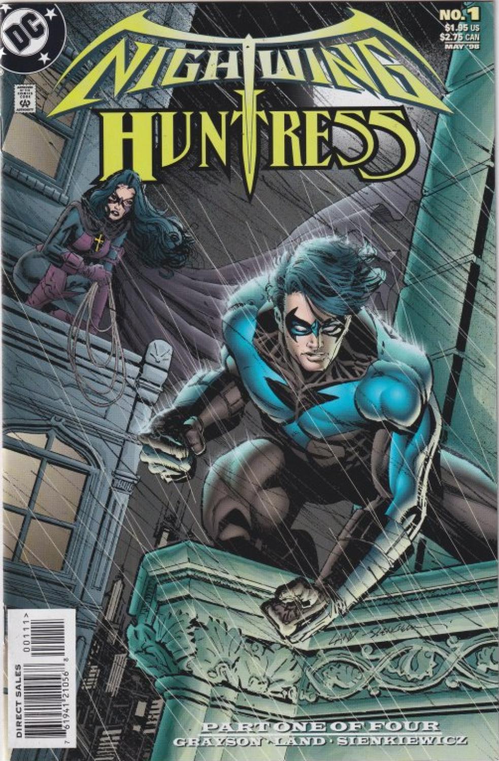 NIGHTWING HUNTRESS 1-4 COMPLETE SET