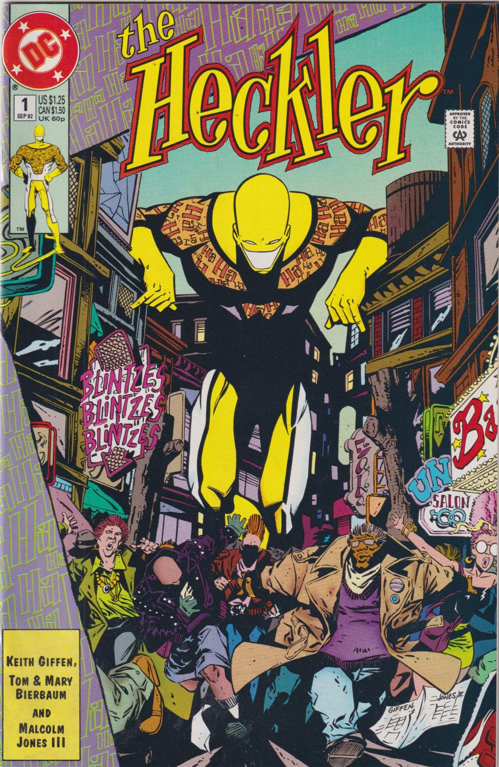 HECKLER #1-6 DC 1992 COMPLETE SET