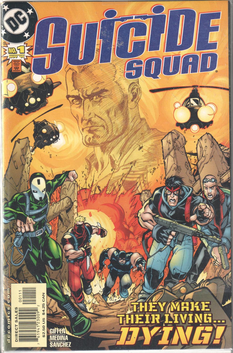 SUICIDE SQUAD 2001 1-12 COMPLETE SET