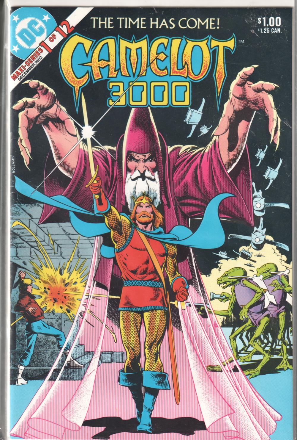CAMELOT 3000 #1-12 DC 1982 COMPLETE SET