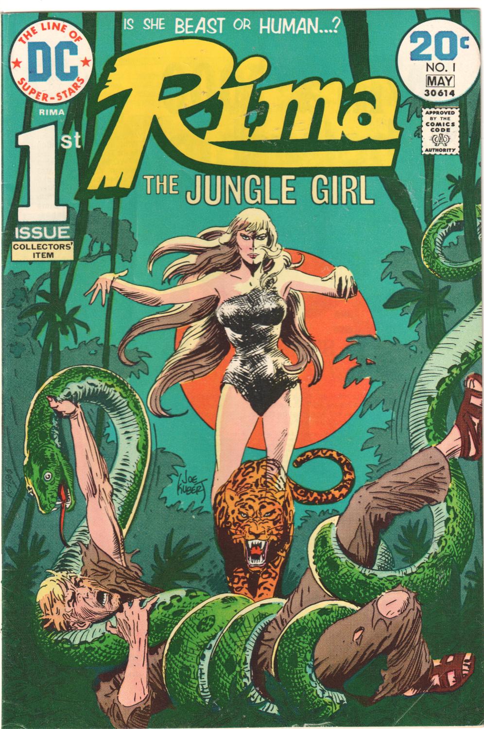 RIMA THE JUNGLE GIRL 1976 1-7 COMPLETE SERIES